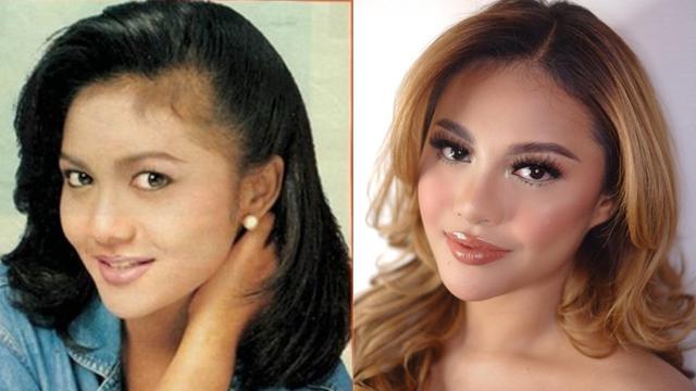 6 Beda Gaya Foto Remaja Krisdayanti dan Aurel Hermansyah, Bak Pinang Dibelah Dua