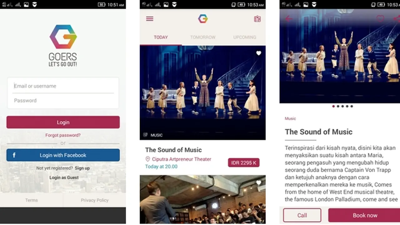 Screenshot Goers di Android