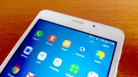 Samsung sempurnakan fitur Kids Mode di Samsung Galaxy Tab A 2016. (Liputan6.com/ Mochamad Wahyu Hidayat)