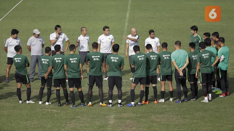 Latihan Timnas Indonesia