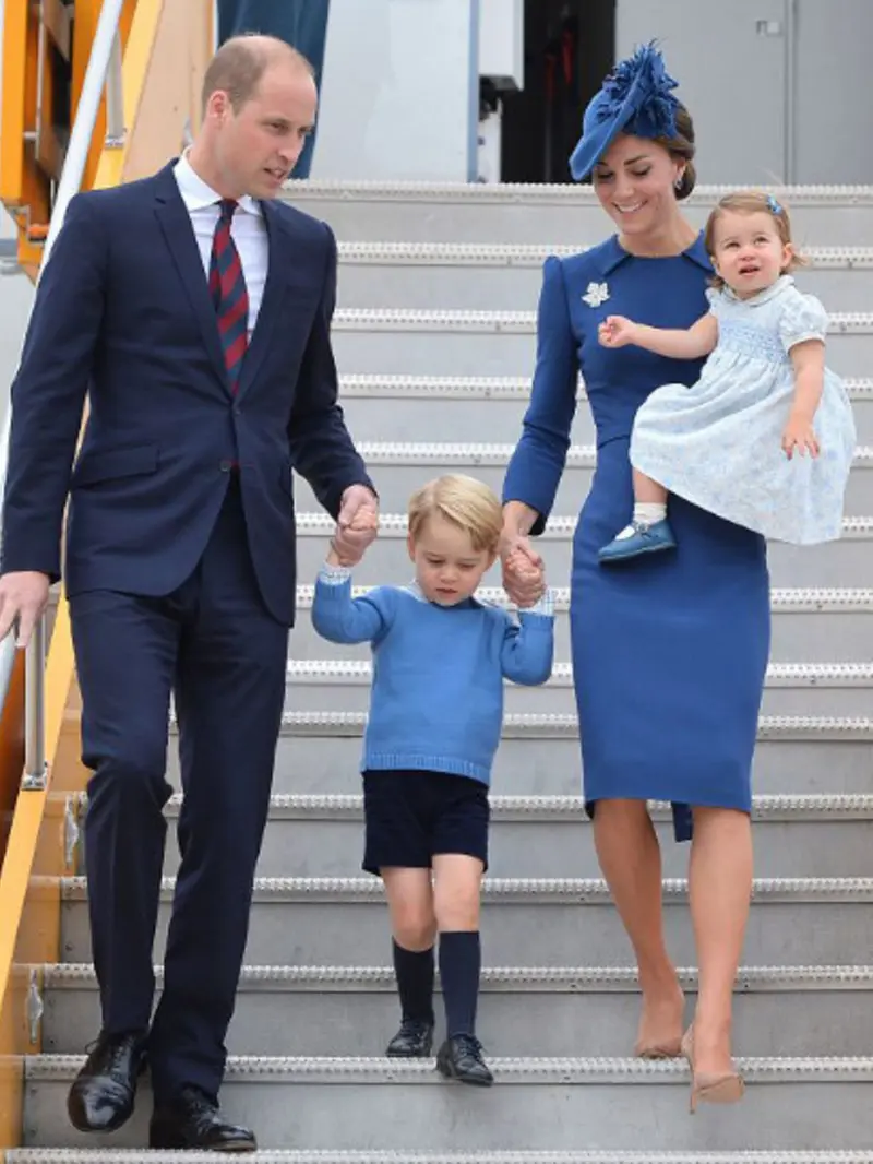 Pangeran William dan Kate Middleton.