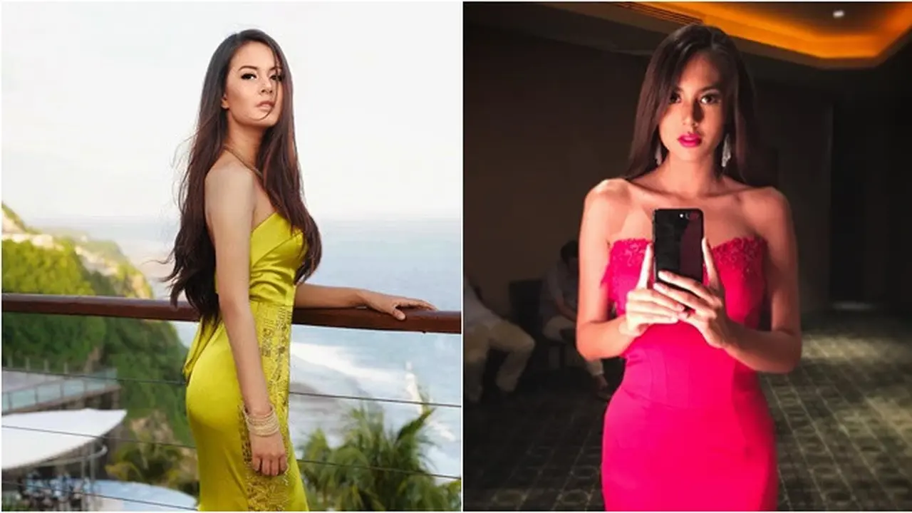 7 Gaya Aurelie Moeremans saat Pakai Gaun, Tampil Anggun Menawan