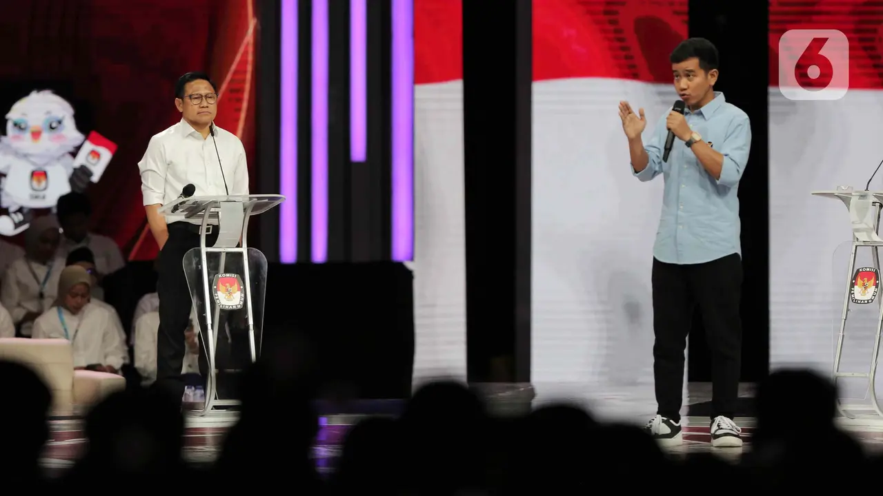 Momen Ketiga Cawapres pada Pemilu 2024 Saling Beradu Argumen