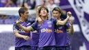 Persaingan ketat terjadi untuk mendapatkan gelar Meiji Yasuda J1 League 2024 jelang akhir musim
ini. (Dok. J.League)