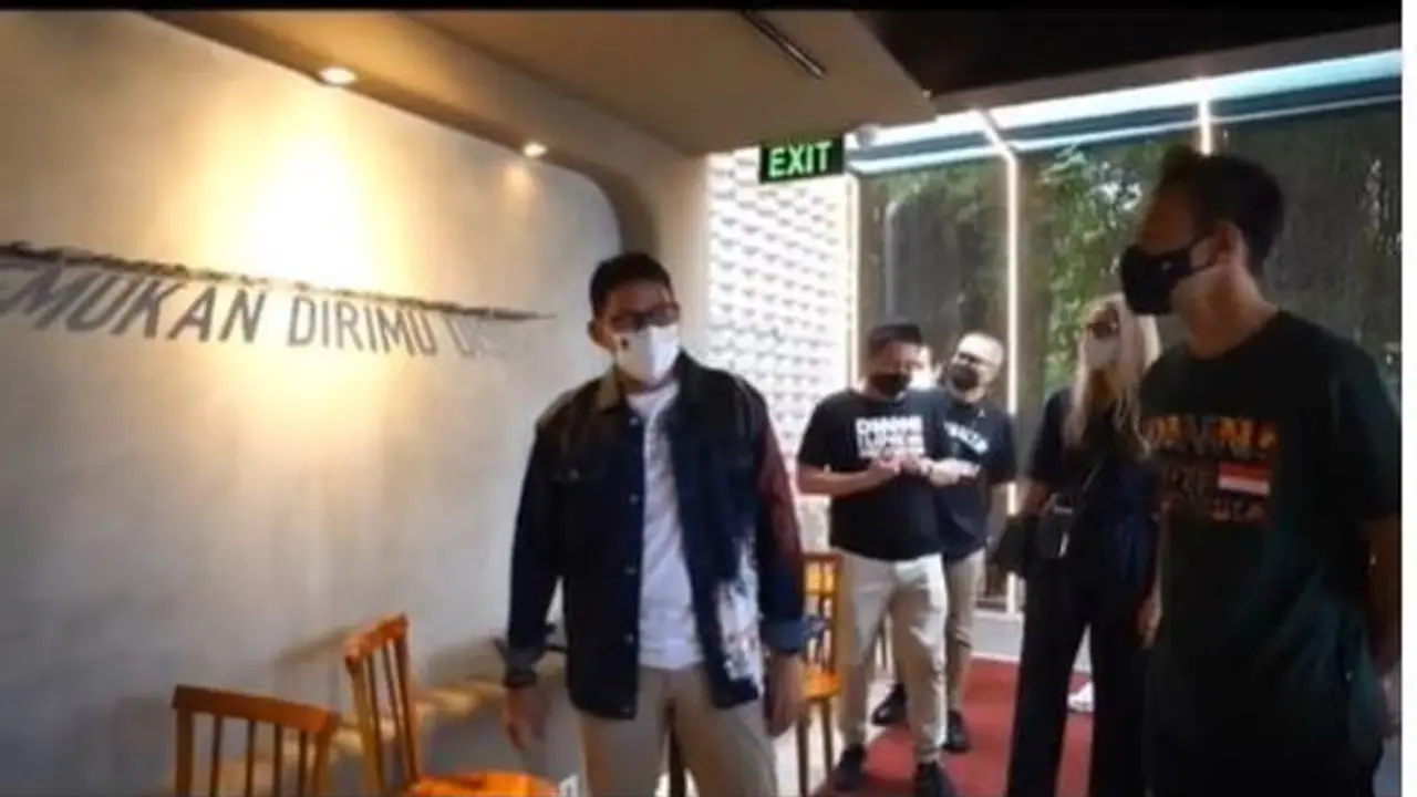 Sandiaga Uno Resmikan Hotel Milik Daniel Mananta, Bertema Indonesia Klasik dan Modern