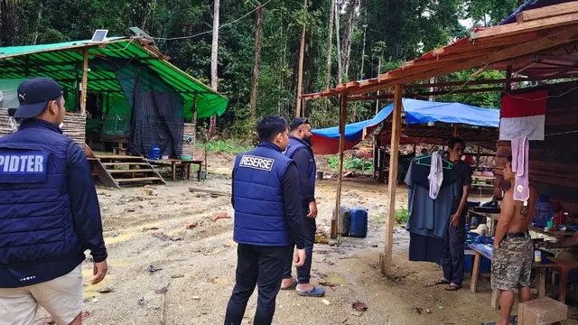 Kabut Penambangan Ilegal di Keerom, 4 WN China Diamankan Polisi