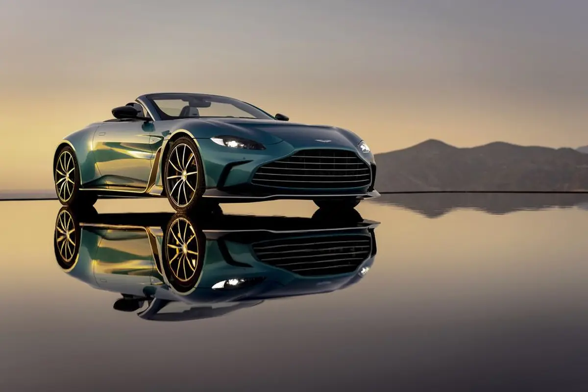 Aston Martin V12 Vantage Roadster.