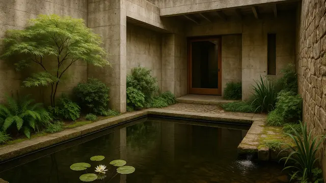 8 Model Pekarangan Rumah Estetik dengan Konsep Wabi-Sabi dan Eco-Brutalism, Bikin Hunian Makin Unik dan Berkarakter