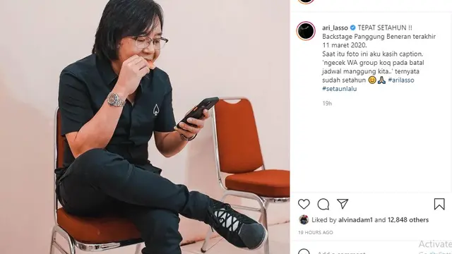 Ari Lasso (Foto: Instagram/@ari_lasso)