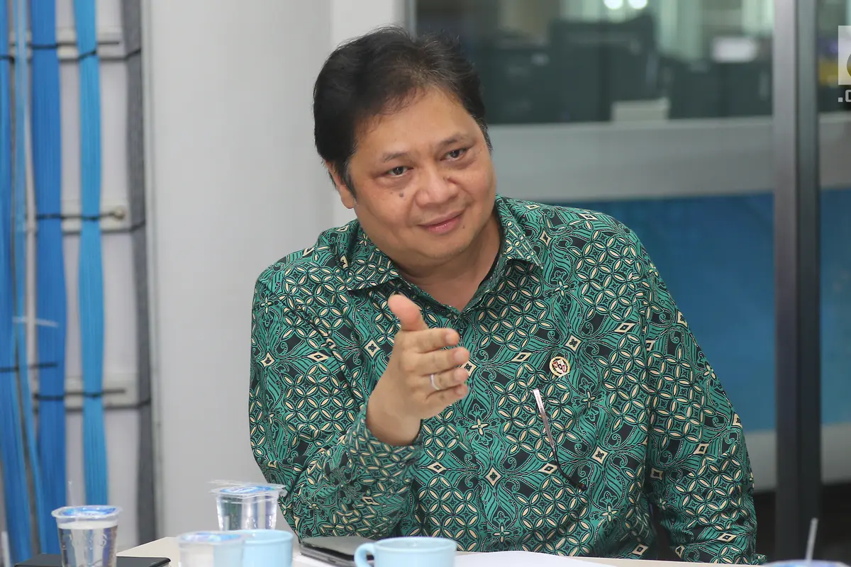 Menteri Perindustrian Airlangga Hartarto