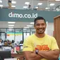 CEO Dimo Pay Indonesia Brata Rafly saat ditemui di kantor  pusat Dimo Pay Jakarta, Selasa (18/4/2017). Liputan6.com/Agustin Setyo Wardani