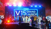 Peluncuran Vivo V15. (Liputan6.com/ Abramena)