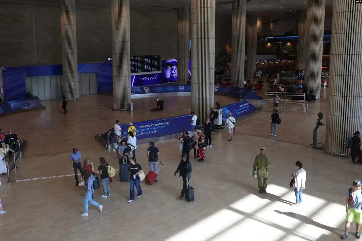 Bandara Ben Gurion Israel dekat Tel Aviv. (AFP/File)