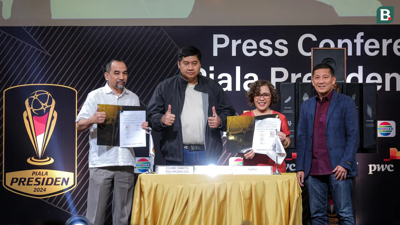 Foto: Piala Presiden 2024 Segera Bergulir, Pemenang Bakal Terima Hadiah 5 Miliar Rupiah