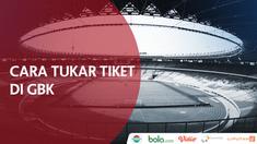 Berita video laporan vlog Bola.com cara menukarkan tiket masuk menonton Final Piala Presiden 2018, Persija Jakarta vs Bali United, di Stadion Utama Gelora Bung Karno, Sabtu (17/2/2018).