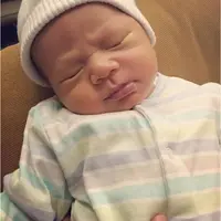 Wah, masih kecil Rafathar Malik Ahmad sudah bisa cemberut (via Instagram/raffinagita1717)