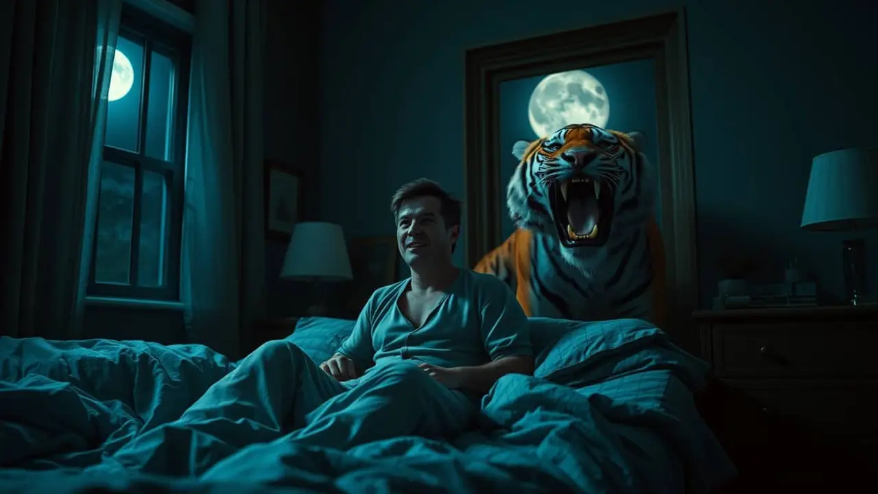 mimpi digigit macan