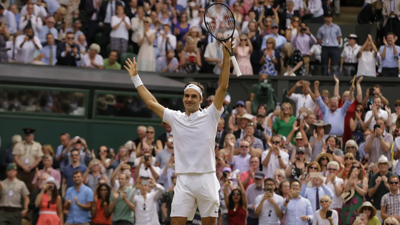 Wimbledon 2017, Roger Federer, Marin Cilic