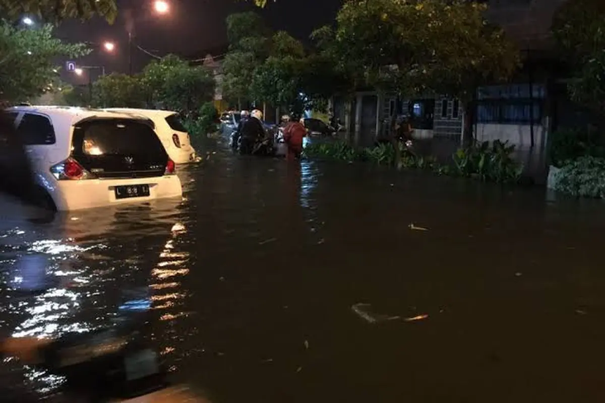 Banjir bandang melanda tiga desa di Kabupaten Cilacap, Jawa Tengah. (Foto: Liputan6.com/BPBD Cilacap)