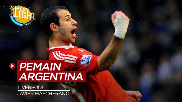 Berita video spotlight kali ini membahas tentang deretan pemain asal Argentina yang pernah berkarier di Liverpool. Nama Javier Mascherano jadi salah satu pemain tersukses.