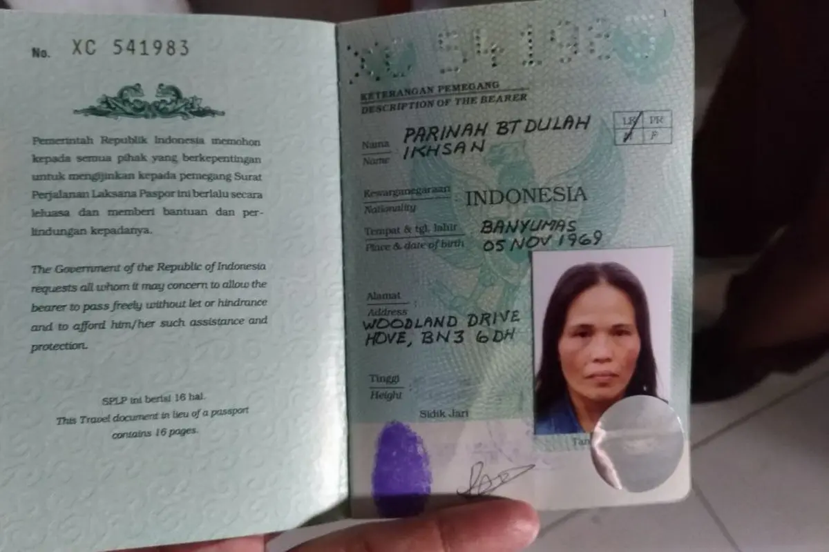 18 Tahun Bekerja, TKI Parinah Ternyata Hanya Diberi Uang Jajan