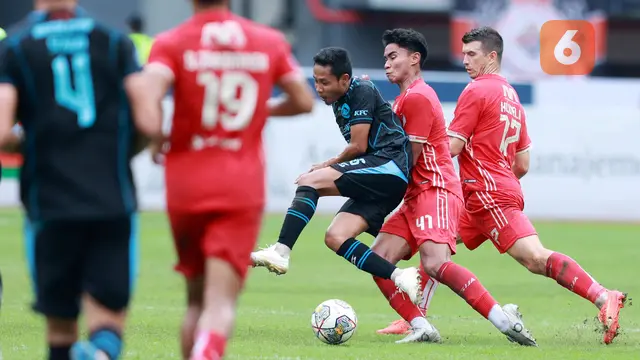 Foto: Melihat Aksi 2 Pemain Timnas Indonesia U-20 Saat Membawa Persija Taklukkan Arema FC di BRI Liga 1