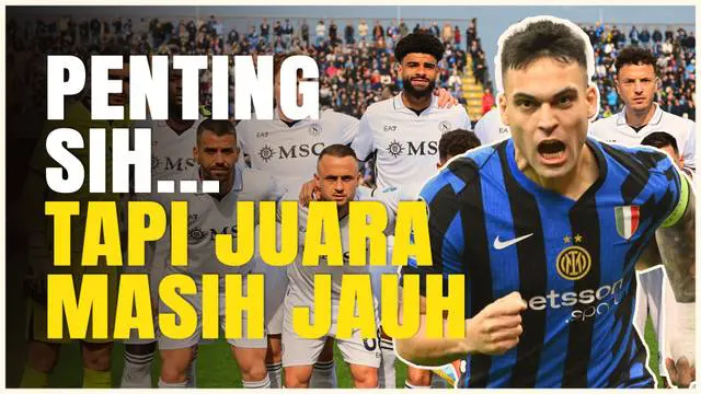Berita video Simone Inzaghi sebut laga melawan Napoli menjagi laga yang penting bagi Inter Milan. Namun, laga ini bukan penentu mereka untuk meraih gelar juara.