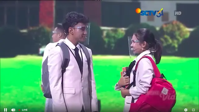 Drama Musikal dalam acara Malam Puncak HUT SCTV 31 Xtraordinary. (Vidio)