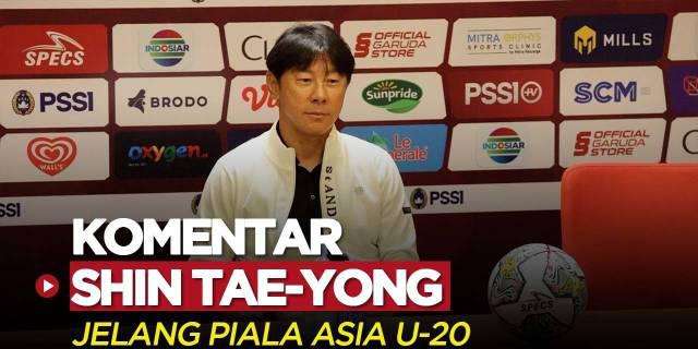 VIDEO: Komentar Shin Tae-yong Jelang Persiapan Timnas Indonesia U-20 di Piala Asia U-20 2023