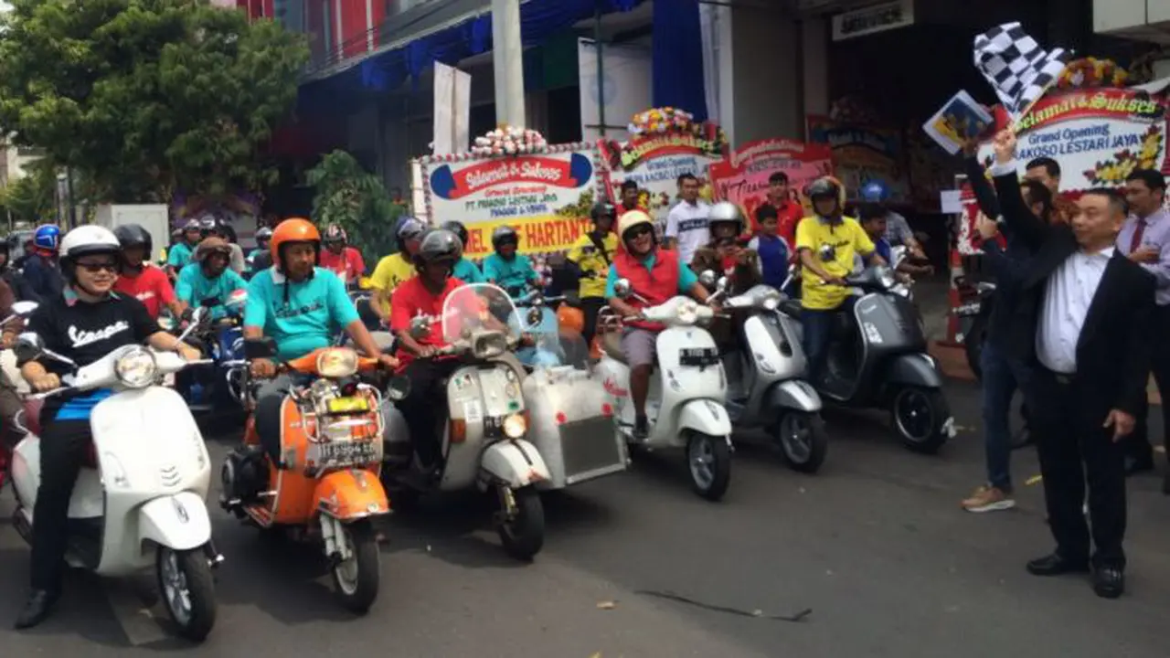 Vespa Perluas Jaringan di Kota Lumpia