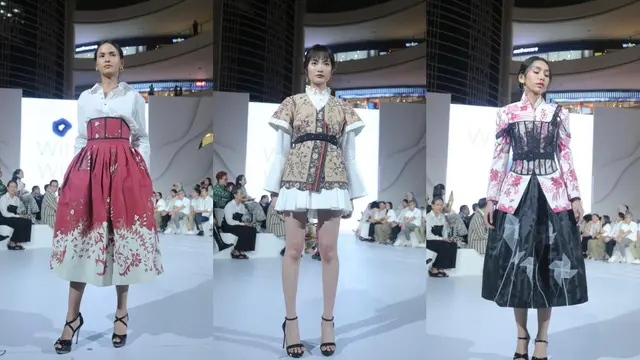 10 Koleksi Batik Wilsen Willim di Fashion Nation 2023, Sulap Batik Lawas jadi Modern