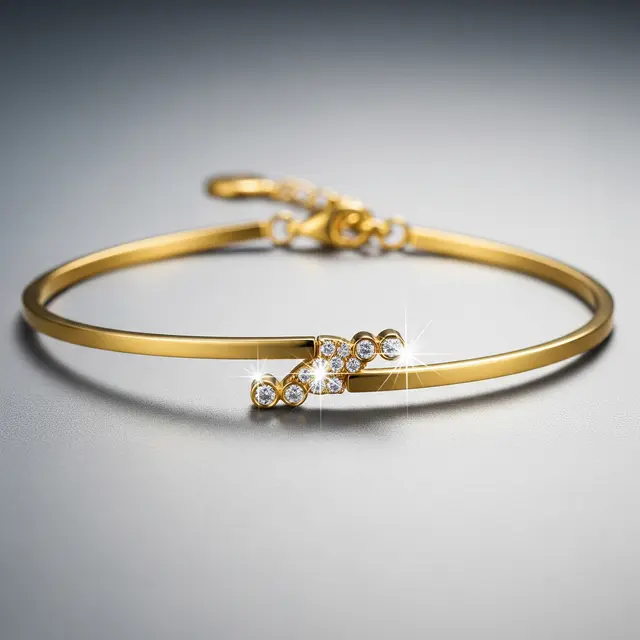 9 Model Gelang Emas 18 Karat Desain Modern, Pilihan Gaya di 2025