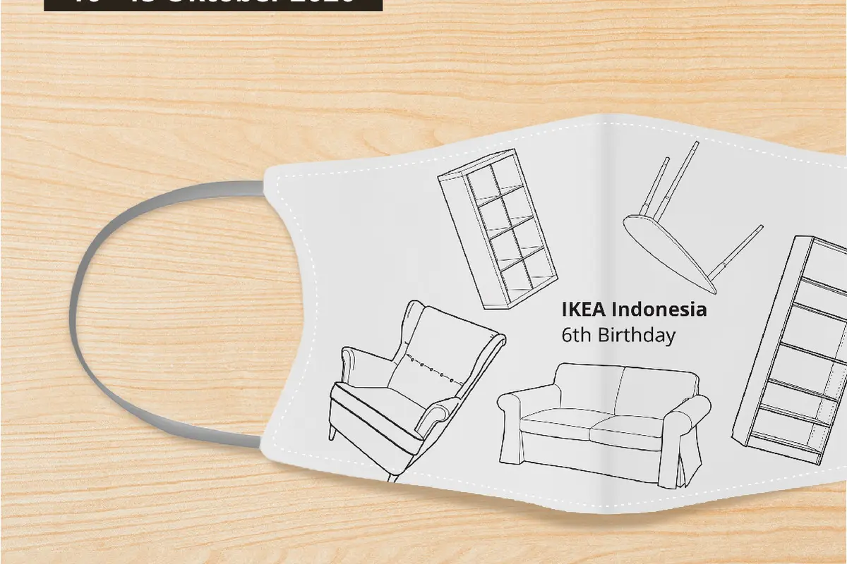 Donasi Masker Kain Jadi Cara Baru Peringati Hari Jadi IKEA Indonesia yang Keenam di Masa Pandemi