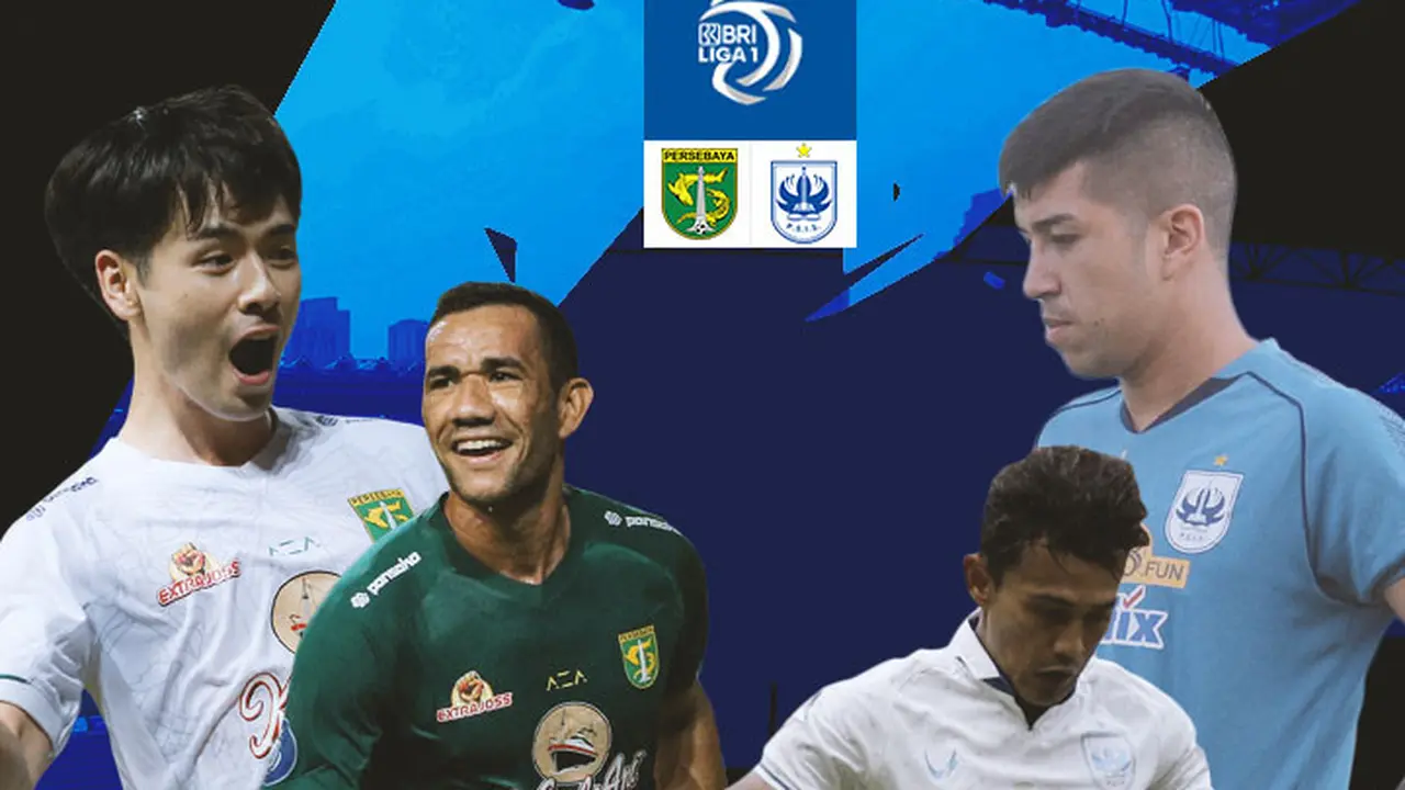 BRI Liga 1 - Duel Antarlini - Persebaya Surabaya Vs PSIS Semarang