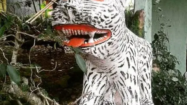 6 Patung Motif Zebra Ini Bentuknya di Luar Nalar, Bikin Ngakak