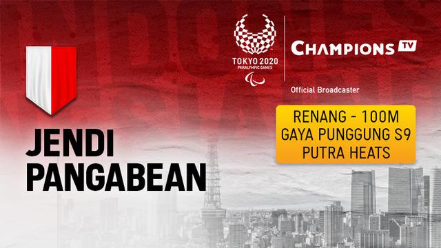 Renang Jendi Pangabean 30 Agustus