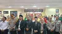 Pleno Rekapitulasi Suara Pemilu 2024 di KPU Banten.