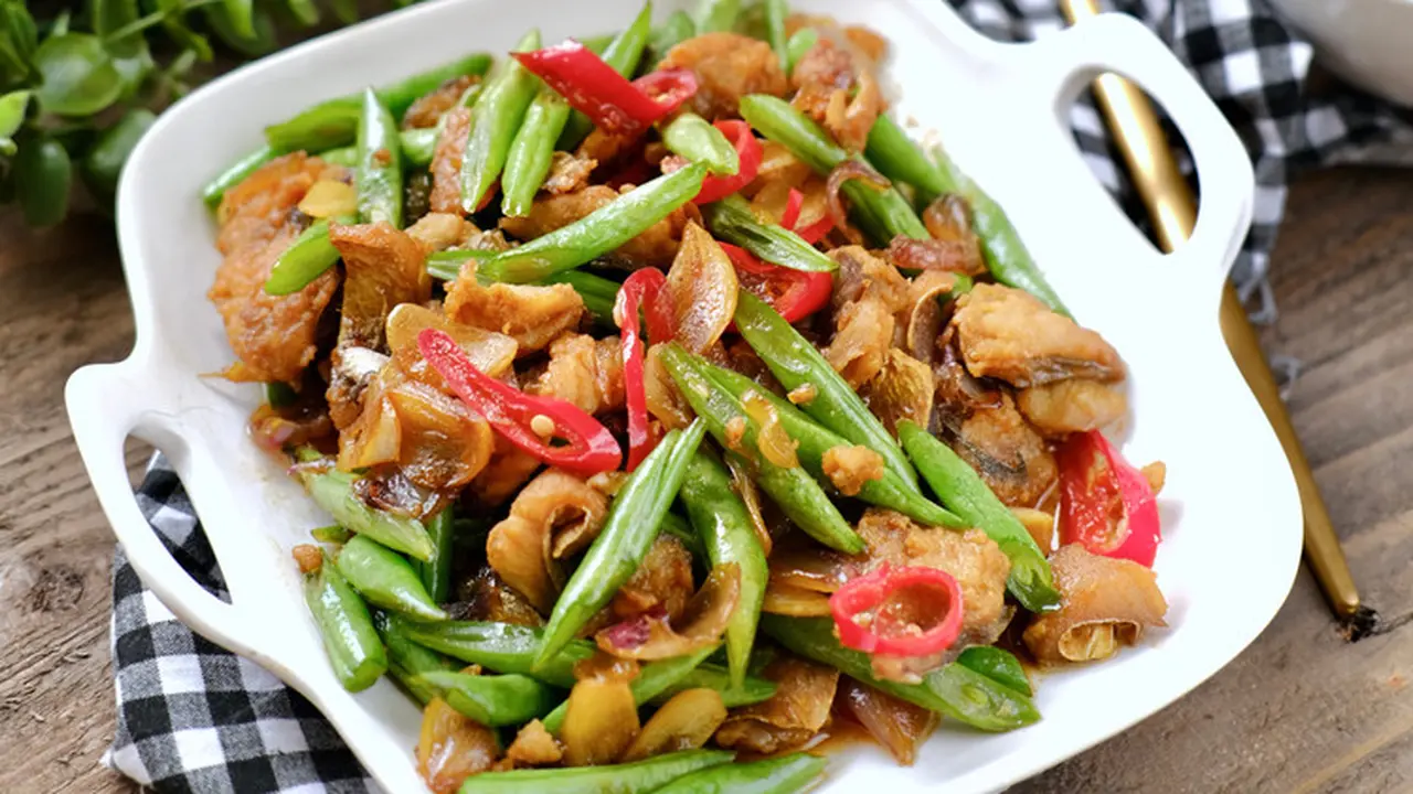 tumis buncis kentang