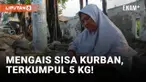 Emak-emak Rela Mengais Sisa Daging Kurban