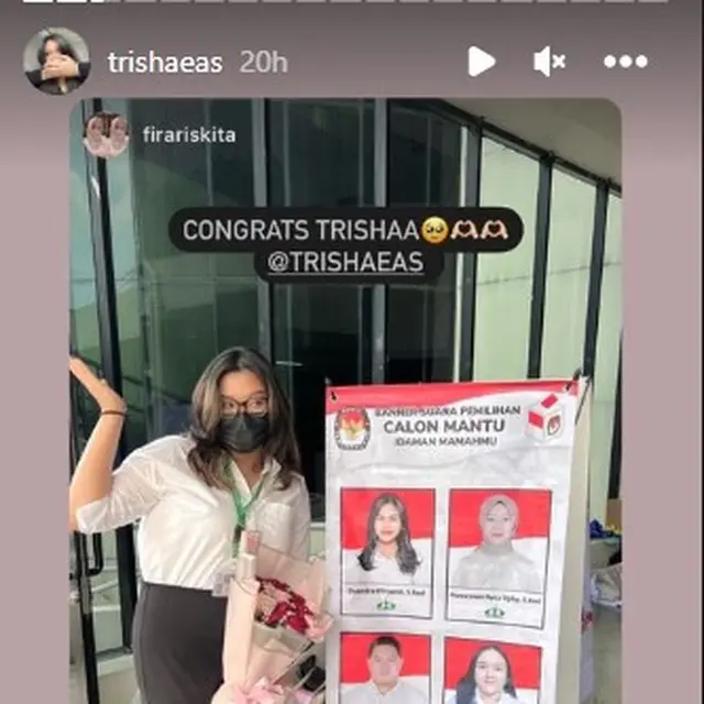 Putri Ferdy Sambo, Trisha Eungelica, lulus dari Fakultas Kedokteran Universitas Trisakti