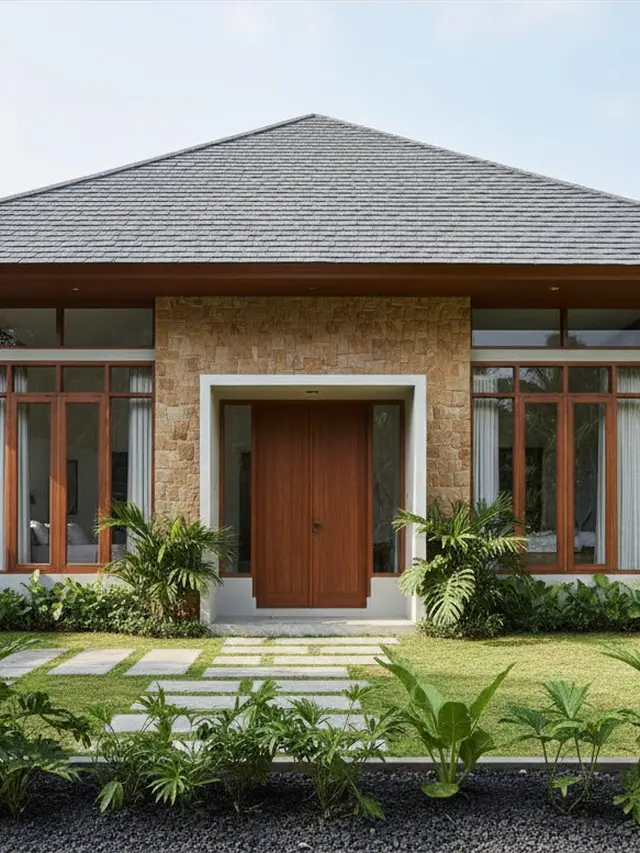 7 Gambar Rumah Sederhana 6x12 Atap Limas Desain Modern, Inspirasi Hunian Nyaman dan Elegan