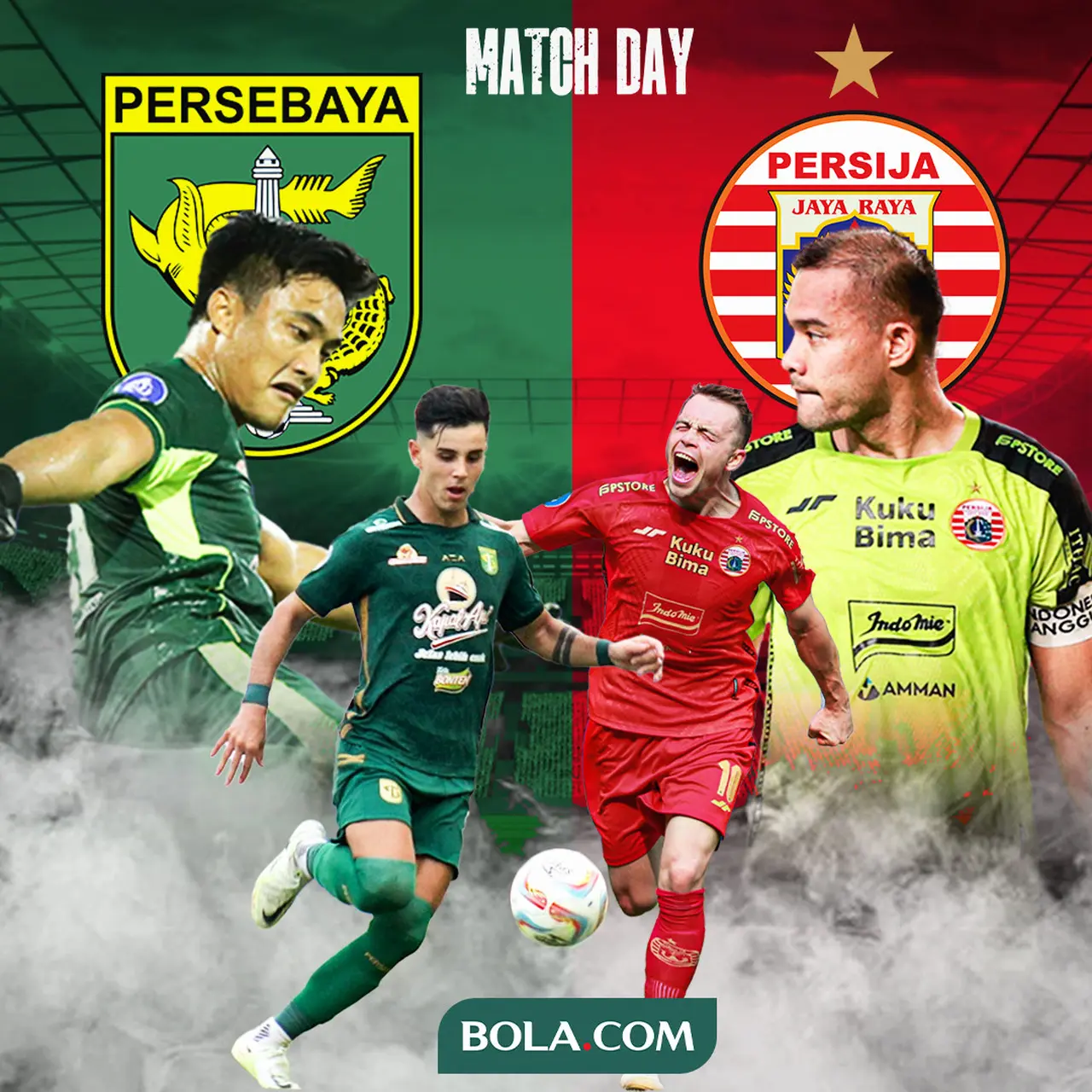 Laga El Clasico Persebaya Vs Persija Sabtu Hari Ini, Uston: Pemain dan ...