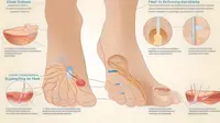 6 Tanda Mengejutkan di Kaki yang Bisa Mengindikasikan Diabetes dan Gula Darah Tinggi, Wajib Tahu!