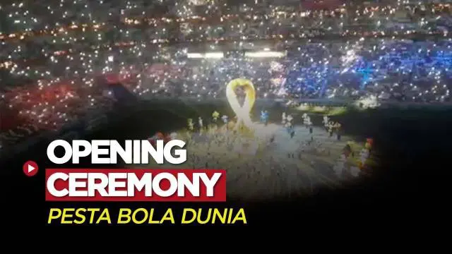 Berita Video, Melihat Kemeriahan Opening Ceremony Piala Dunia 2022 di Stadion Al Bayt pada Minggu (20/11/2022)
