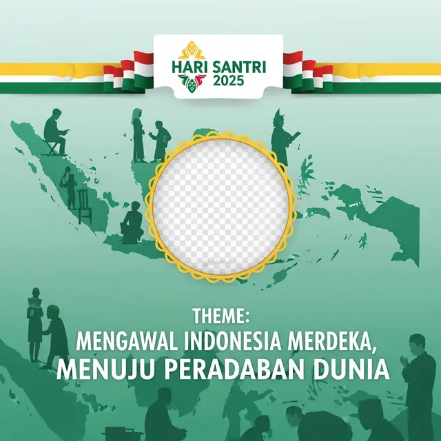 Twibbon Hari Santri