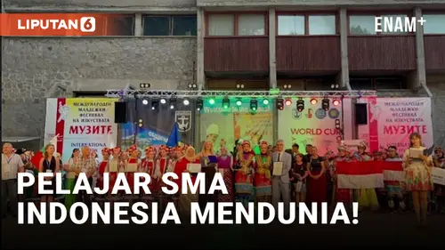 VIDEO: Bangga! Pelajar SMA Indonesia Raih Juara International Youth Festival