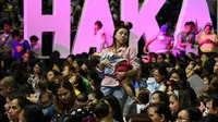 Melalui kampanye ini, pihak panita ingin mendorong para ibu di Filipina untuk memberi ASI kepada bayi sehingga dapat menekan kematian anak (AFP)