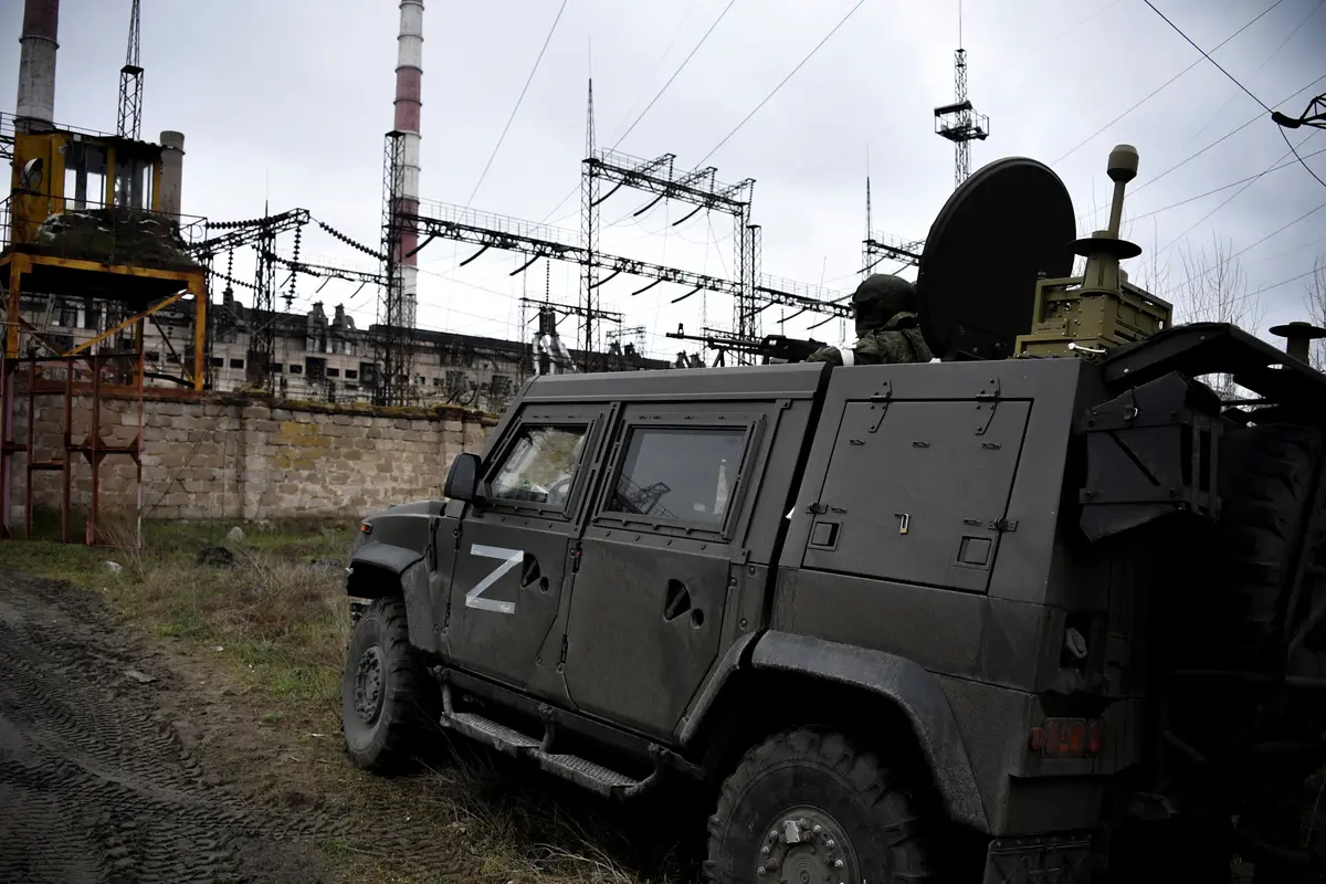 Tentara Rusia Kuasai Pembangkit Listrik Luhansk Ukraina