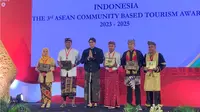 Desa  Tamansari Banyuwangi memenangkan penghargaan  kategori Community Based Tourism di ajang ASEAN Tourism Standart 2023. (Istimewa)