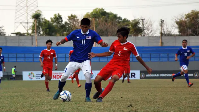 Timnas Malaysia U-16 vs Timnas Singapura U-16
